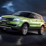 Here is the Chinese imitation of the Range Rover Evoque
