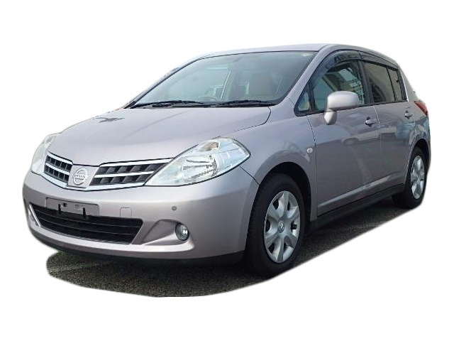 Nissan tiida бампер передний