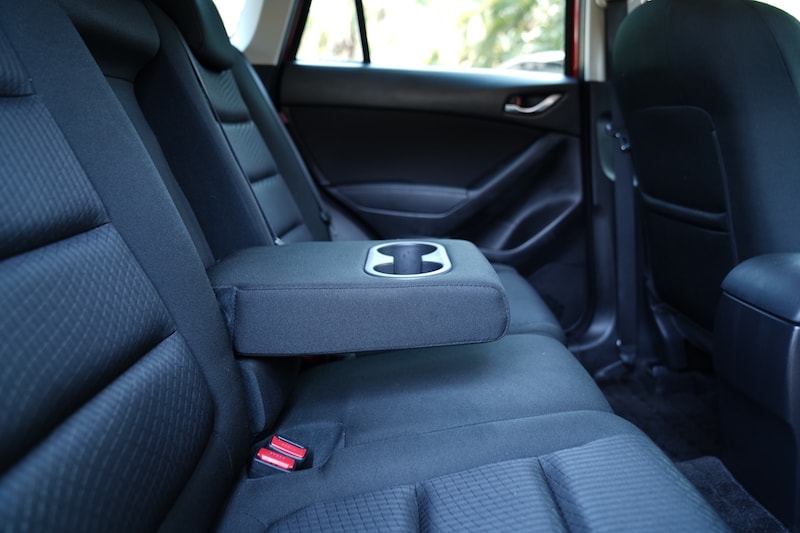 2012 Mazda CX5 armrest cupholders