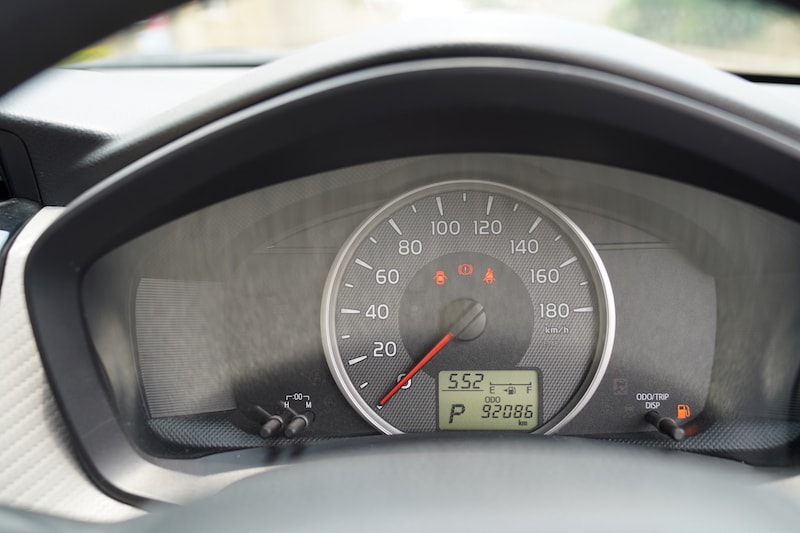 2013 Toyota Axio Speedometer