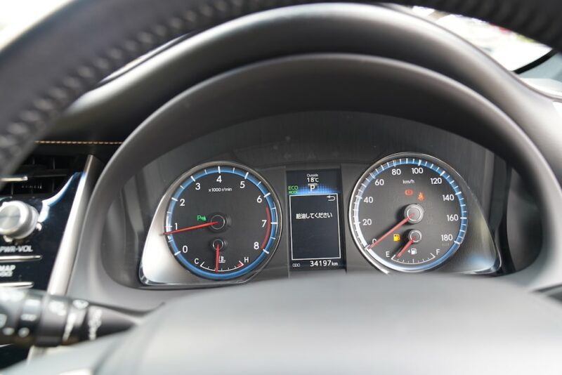 2014 Toyota Harrier Speedometer
