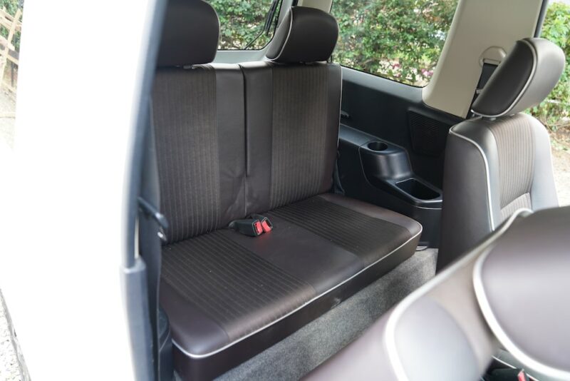 Pajero Mini second row seats