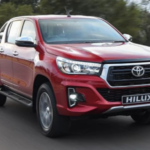 2018 Toyota Hilux front and side view