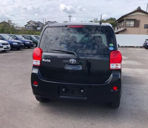 2017 Toyota Porte rear view