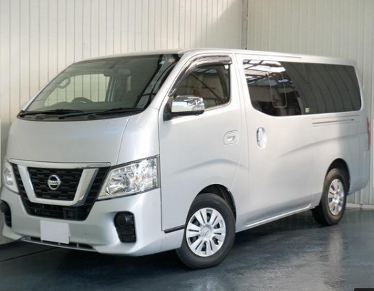 2017 Nissan Caravan front and side view 