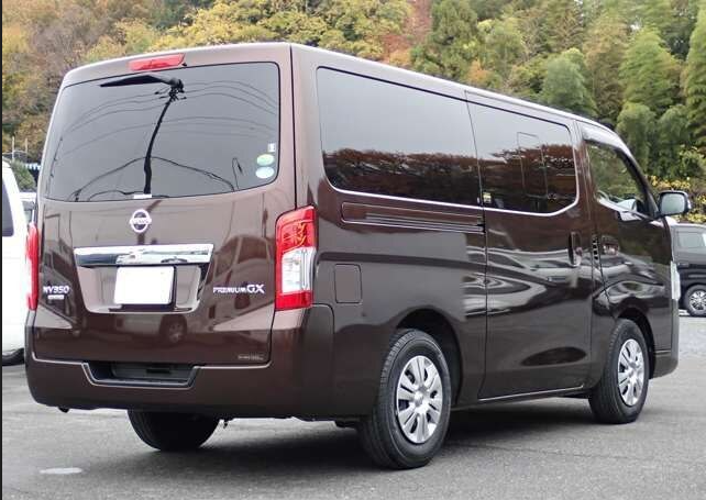 2019 Nissan Caravan rear and side view 