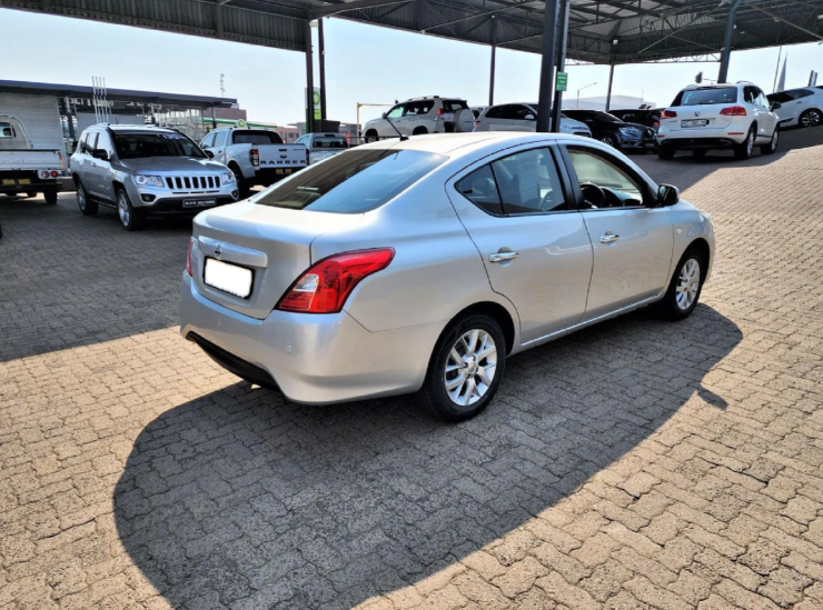 2019 Nissan Almera rear and side view 