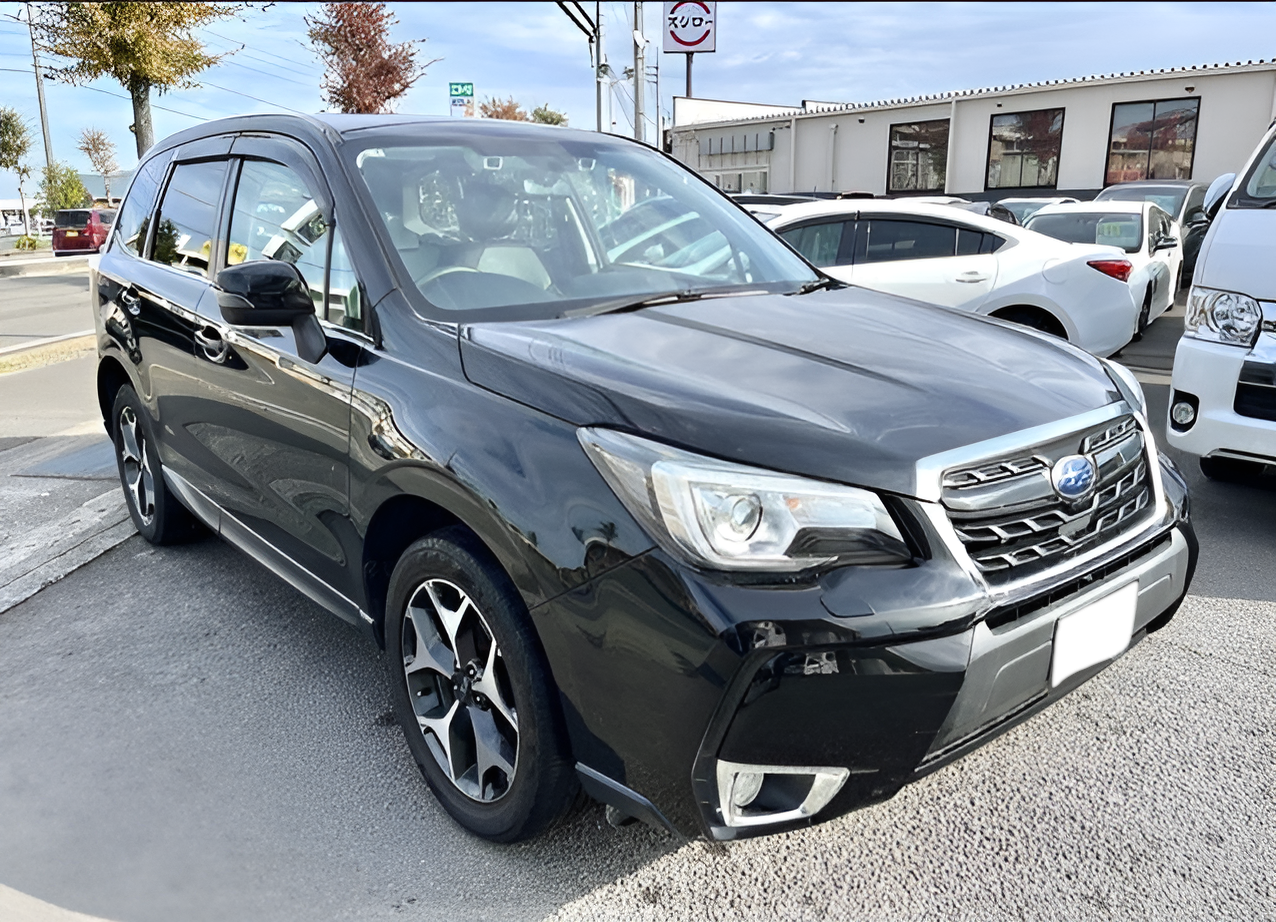 2017 Subaru Forester front and side view 