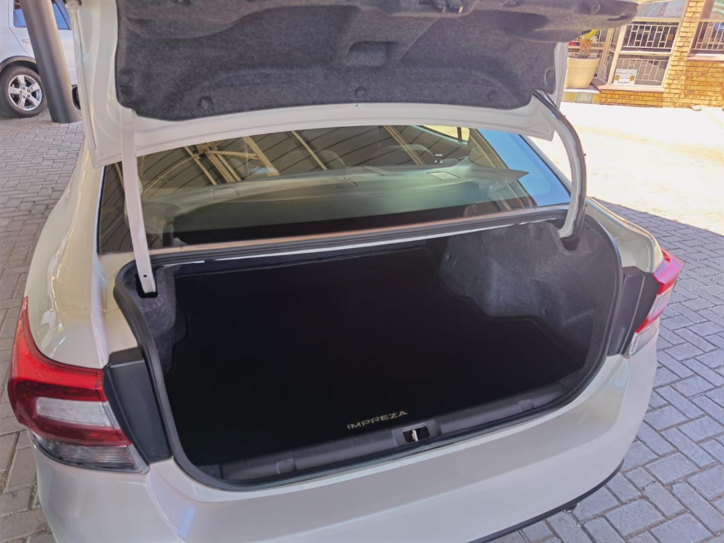 2019 Subaru Impreza boot space 