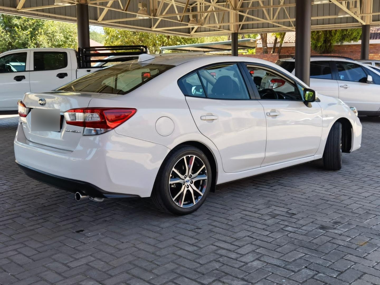 2019 Subaru Impreza rear and side view 