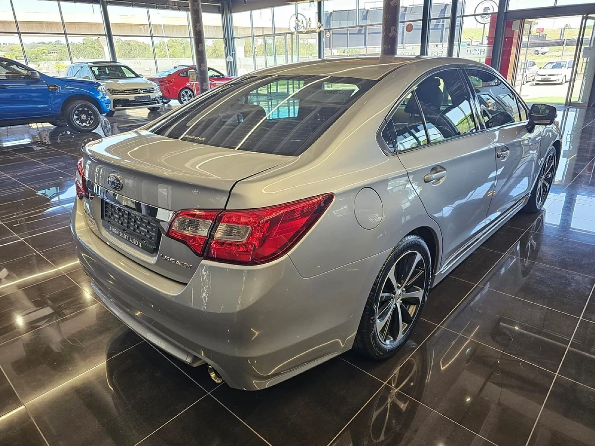 2017 Subaru Legacy rear and side view 
