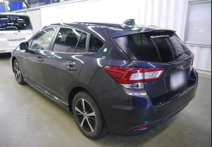 2018 Subaru Impreza rear and side view 