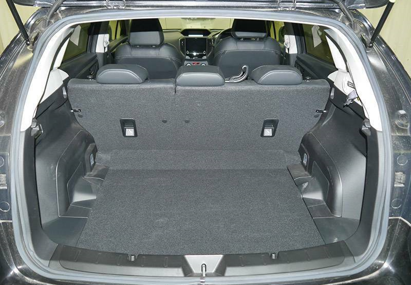 2018 Subaru Impreza boot space 
