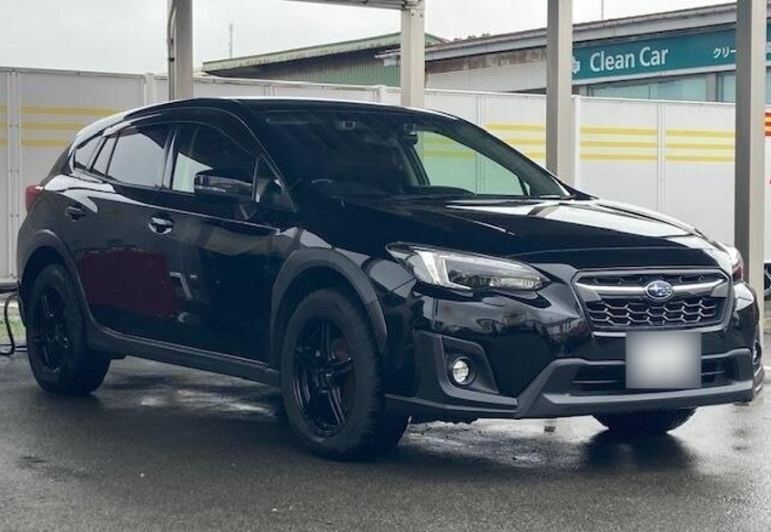 2017 Subaru XV front and side view 