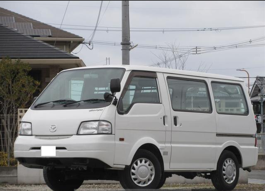 2017 Mazda Bongo front and side view 