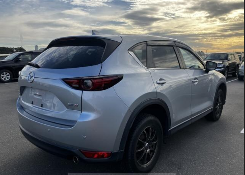 2017 Mazda CX-5 rear and side view 