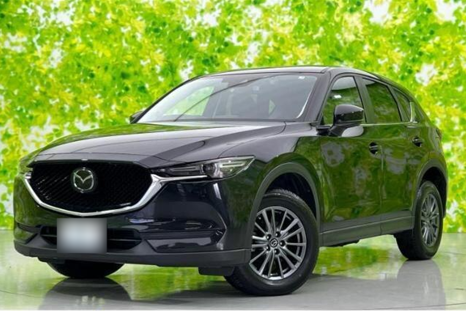 2019 Mazda CX-5 front and side view 