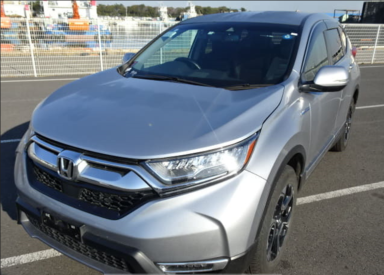 2019 Honda CR-V front and side view 