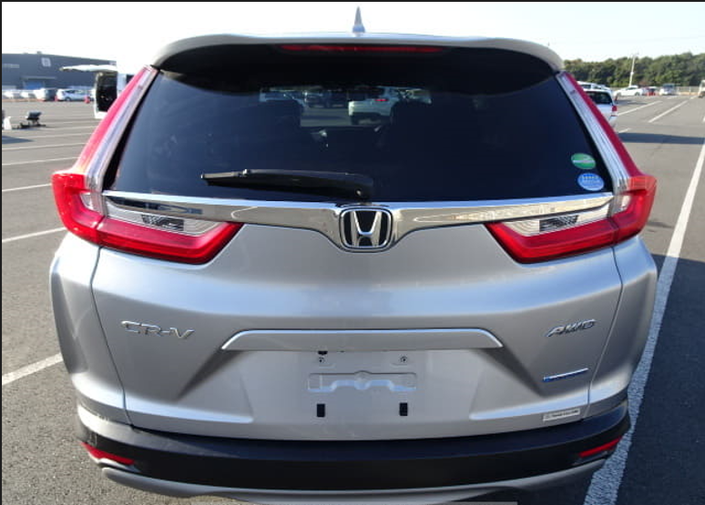2019 Honda CR-V rear and side view 