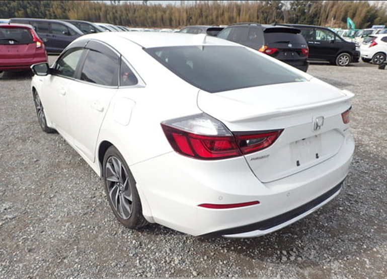 2018 Honda Insight rear and side view 