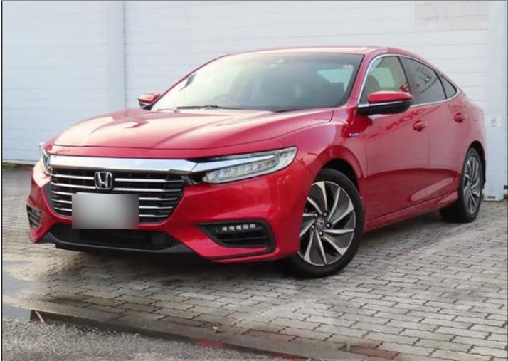 2019 Honda Insight front and side view 