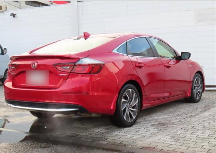 2019 Honda Insight rear and side view 