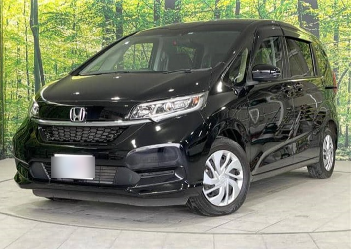 2019 Honda Freed front and side view 