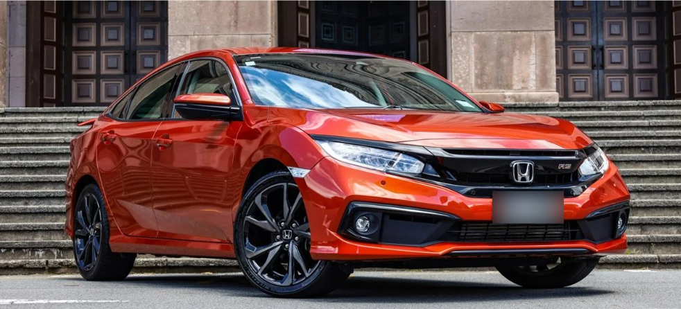 2019 Honda Accord front and side view 
