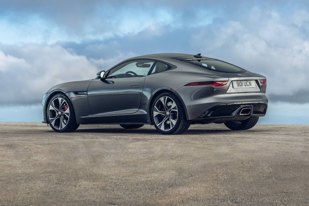 exterior of the 2021 Jaguar F-Type